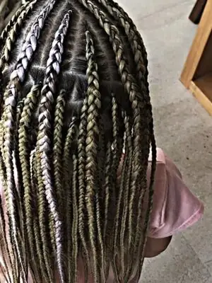 Braiding work by ShairBraiding in Bali